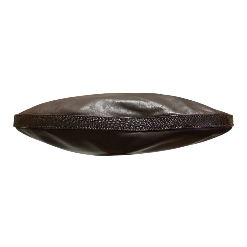 AIGNER 深褐色 復古 腋下包