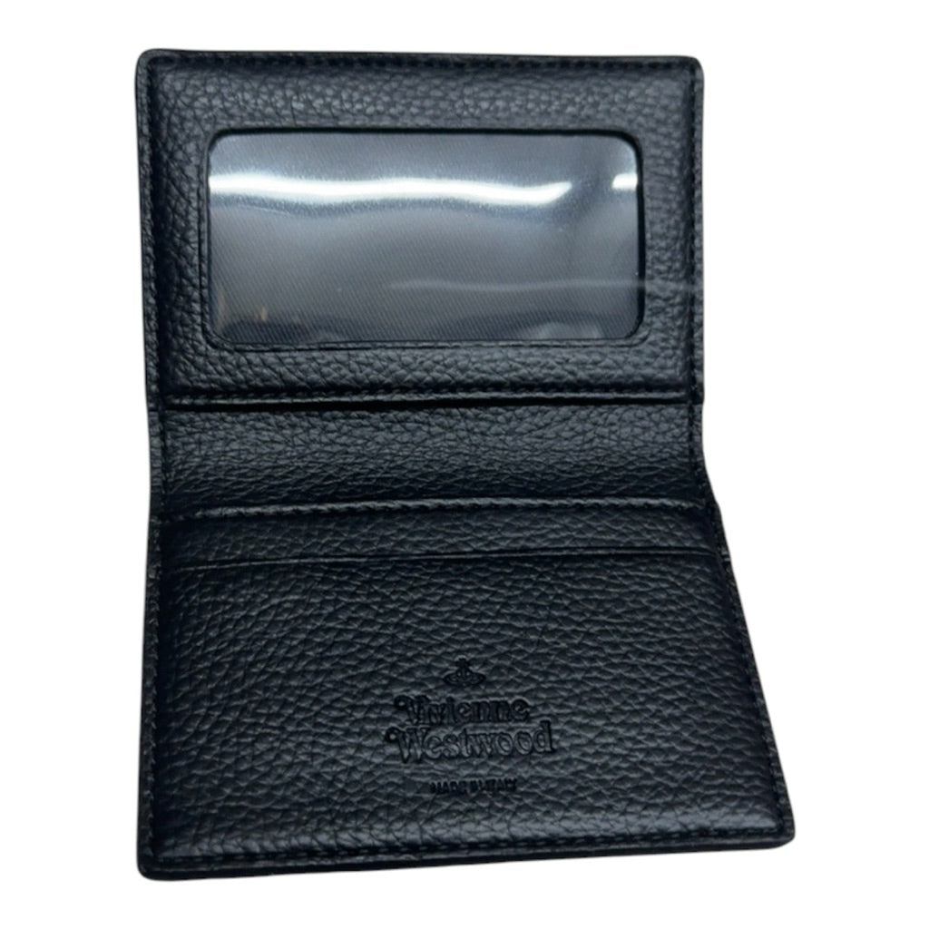 近全新 ~ Vivienne Westwood 卡片夾 兩折 卡夾 保證正品