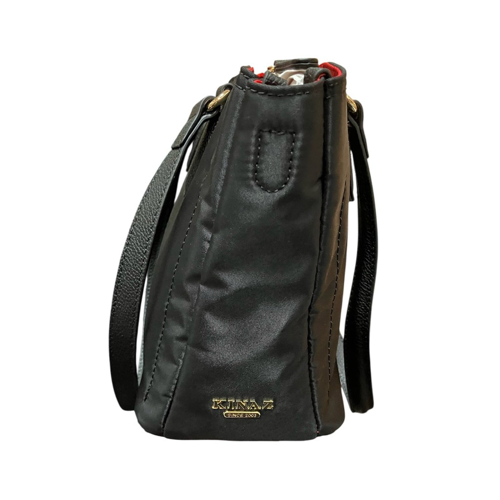 全新品❗️❗️❗️KINAZ 黑色 尼龍 手提 肩背 斜背 包