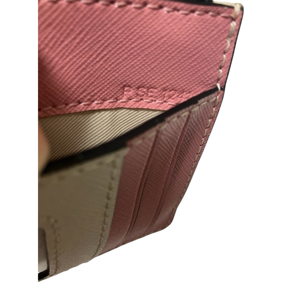 全新品❗️❗️❗️MARC JACOBS 奶茶色 拉鍊鑰匙零錢包 保證正品