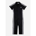 ADIDAS 黑色 三葉草 連身 工裝 褲裝 保證正品