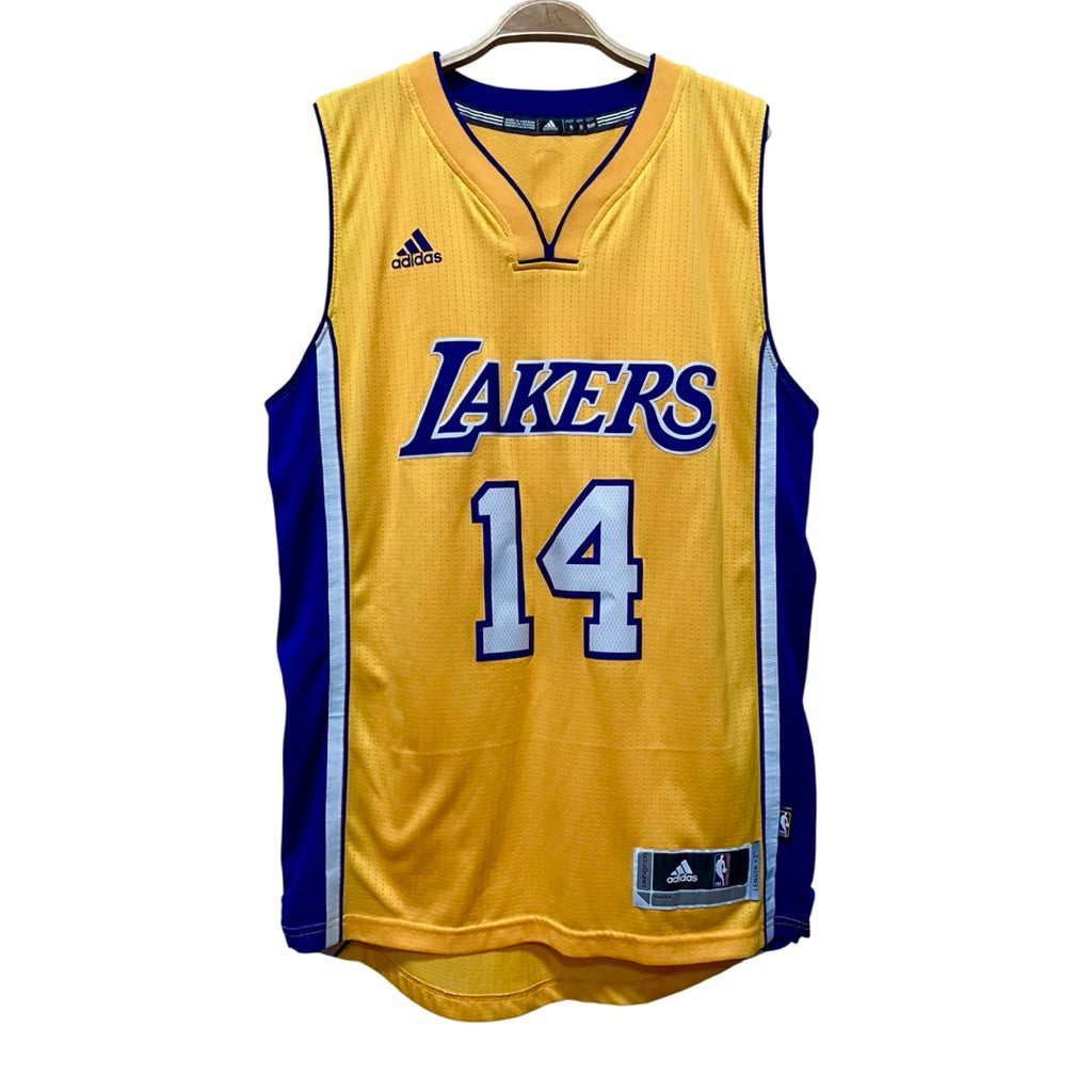 ADIDAS 愛迪達 NBA 絕版 洛杉磯湖人 14號 INGRAM 成人版 S號 球衣 保證正品
