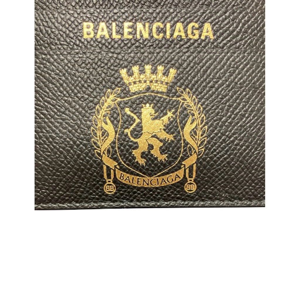 BALENCIAGA 巴黎世家 PASSPORT 印花 燙金 卡夾 保證正品