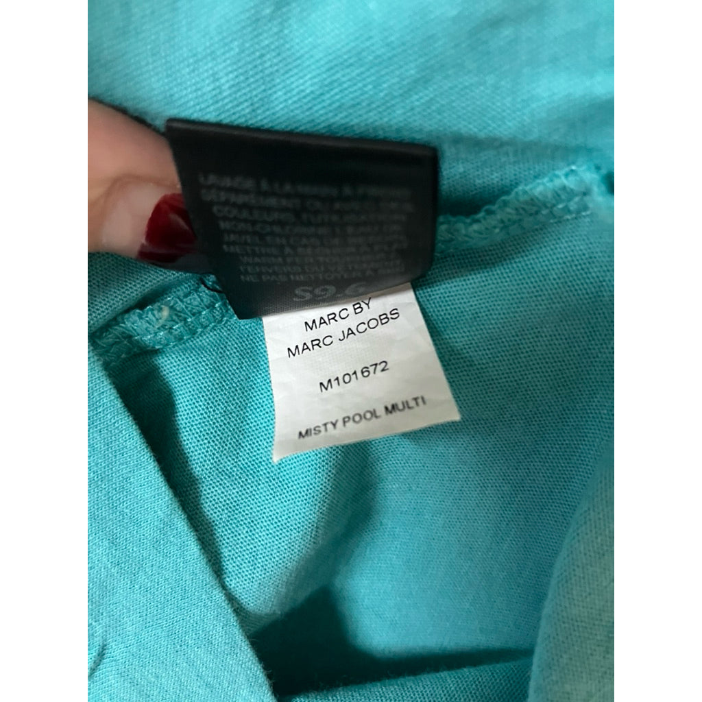 MARC BY MARC JACOBS 藍色 太陽 雲朵 印花T恤 保證正品