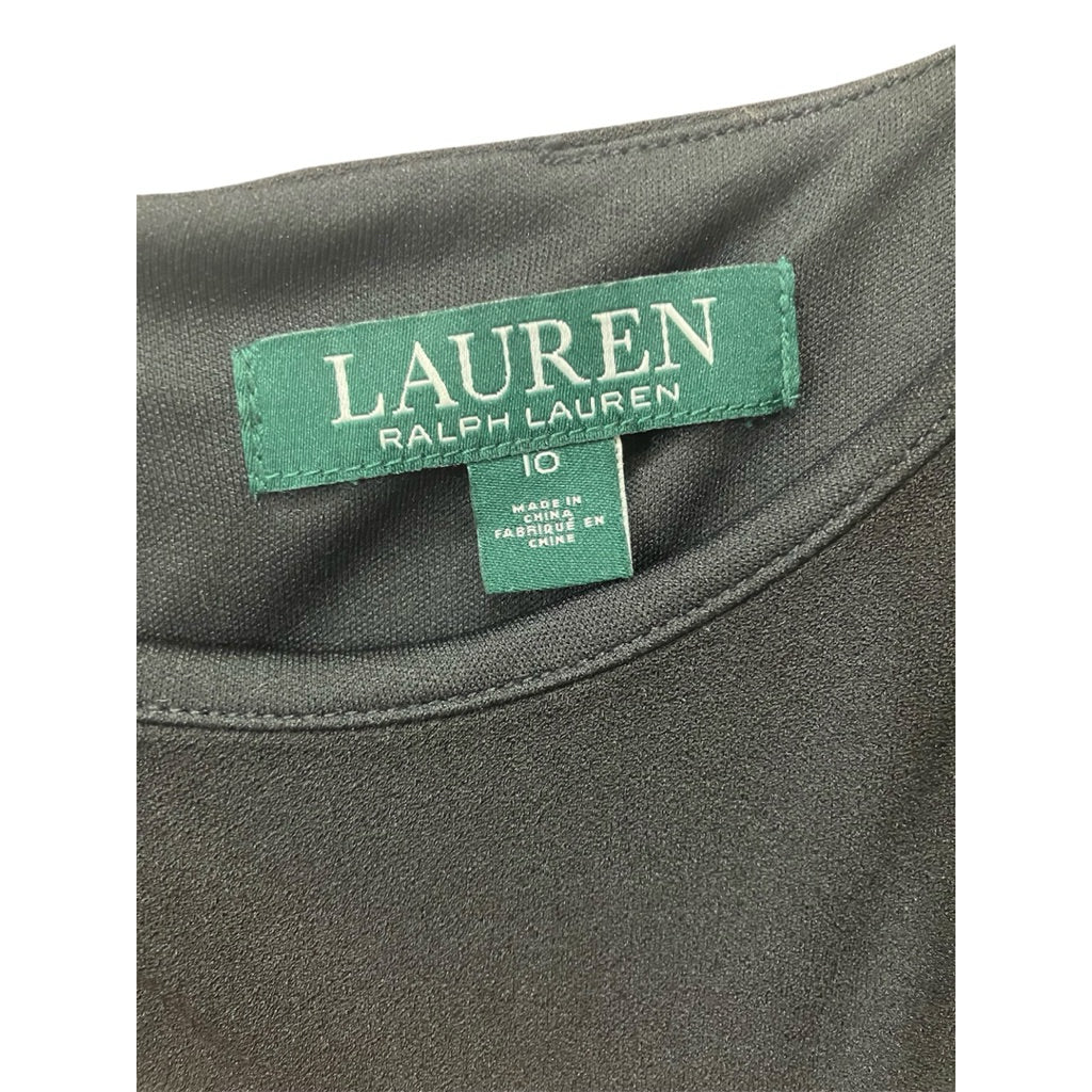 RALPH LAUREN 黑色 短袖 洋裝 保證正品