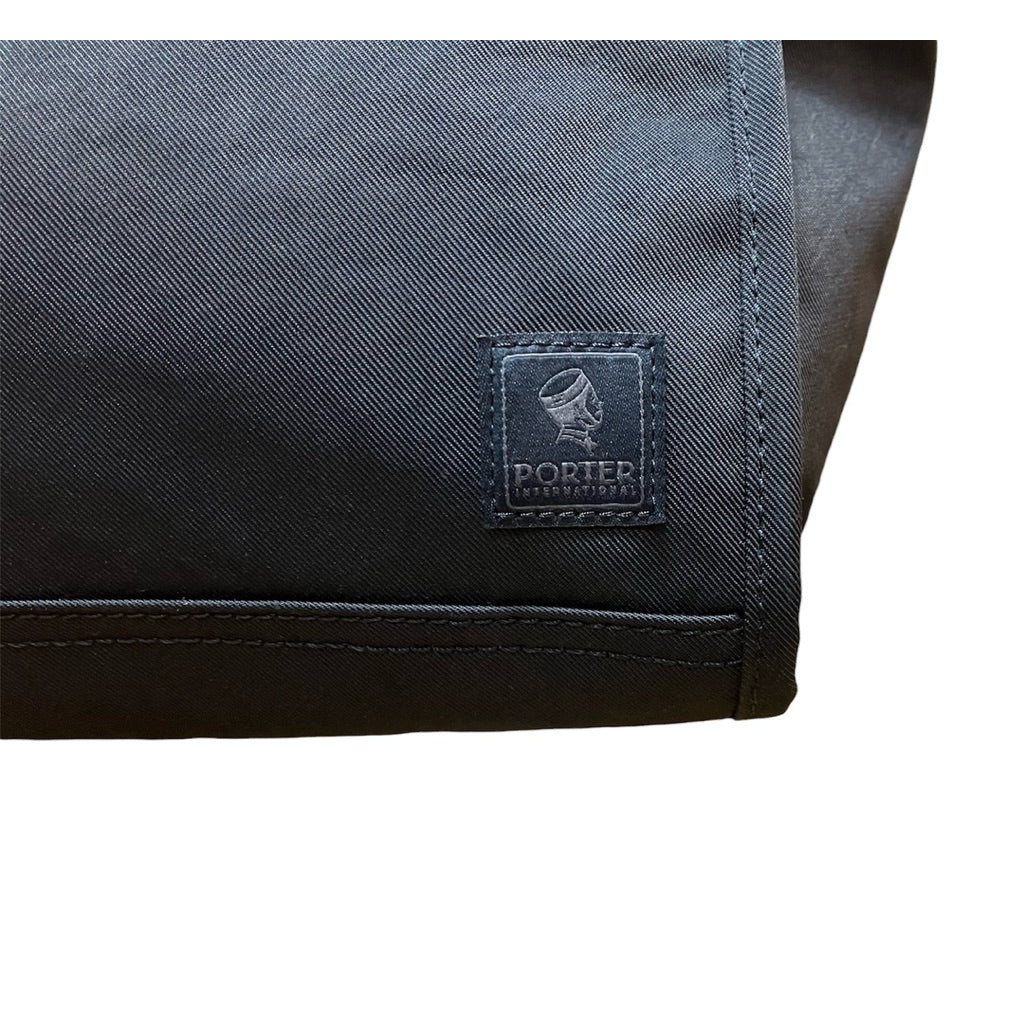 近新品❗️❗️❗️PORTER INTERNATIONAL 深藍色 尼龍 手提 斜背包 保證正品