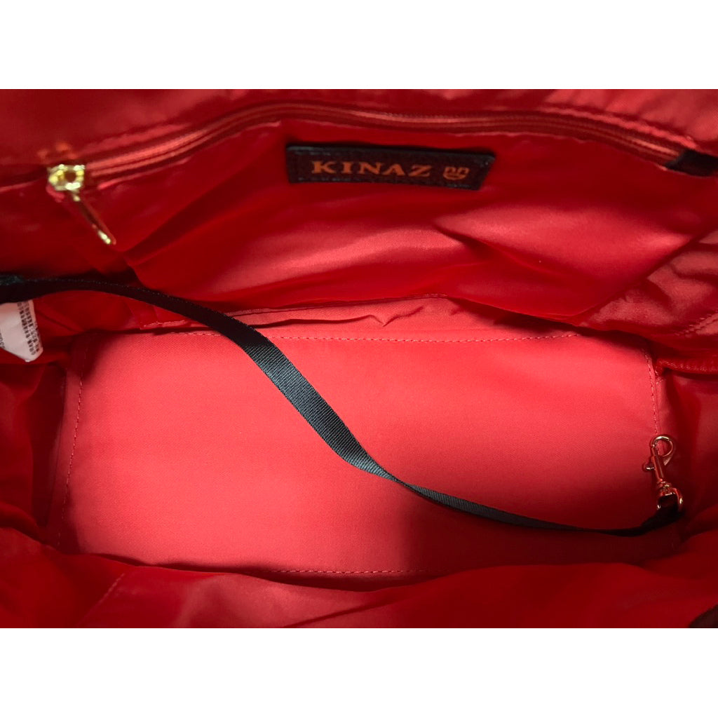 全新品❗️❗️❗️KINAZ 黑色 尼龍 手提 肩背 斜背 包