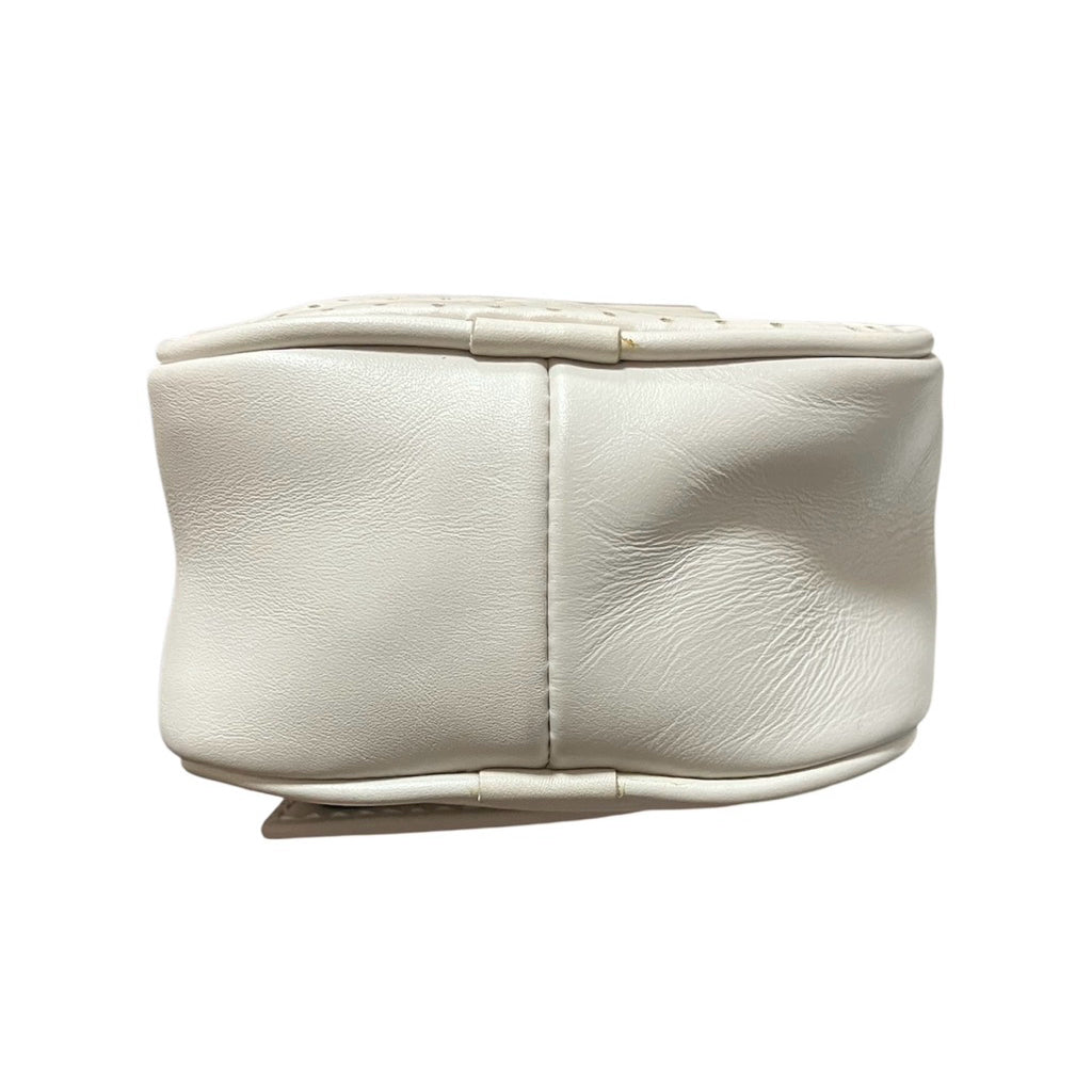 BOTTEGA VENETA 白色 小斜背包 保證正品