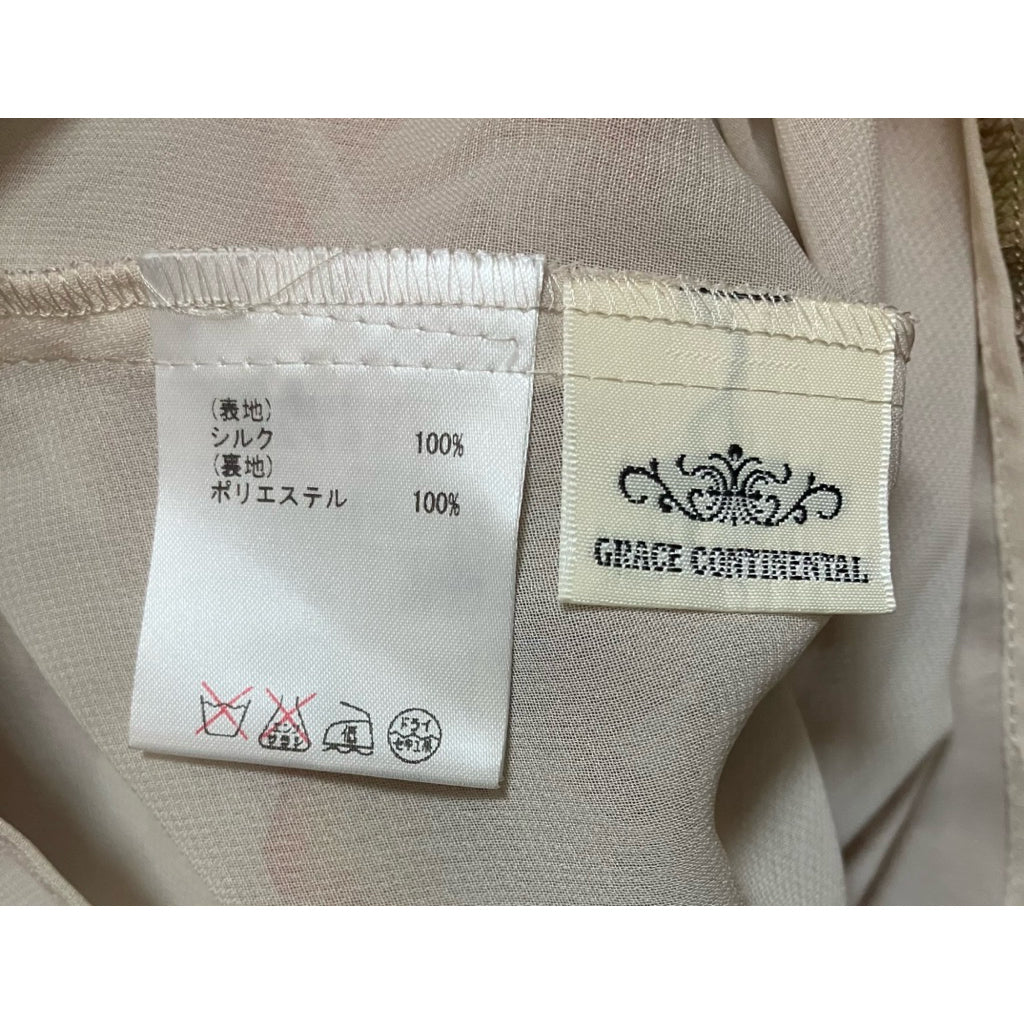 GRACE CONTINENTAL 滿版花卉 假兩件 無袖 上衣