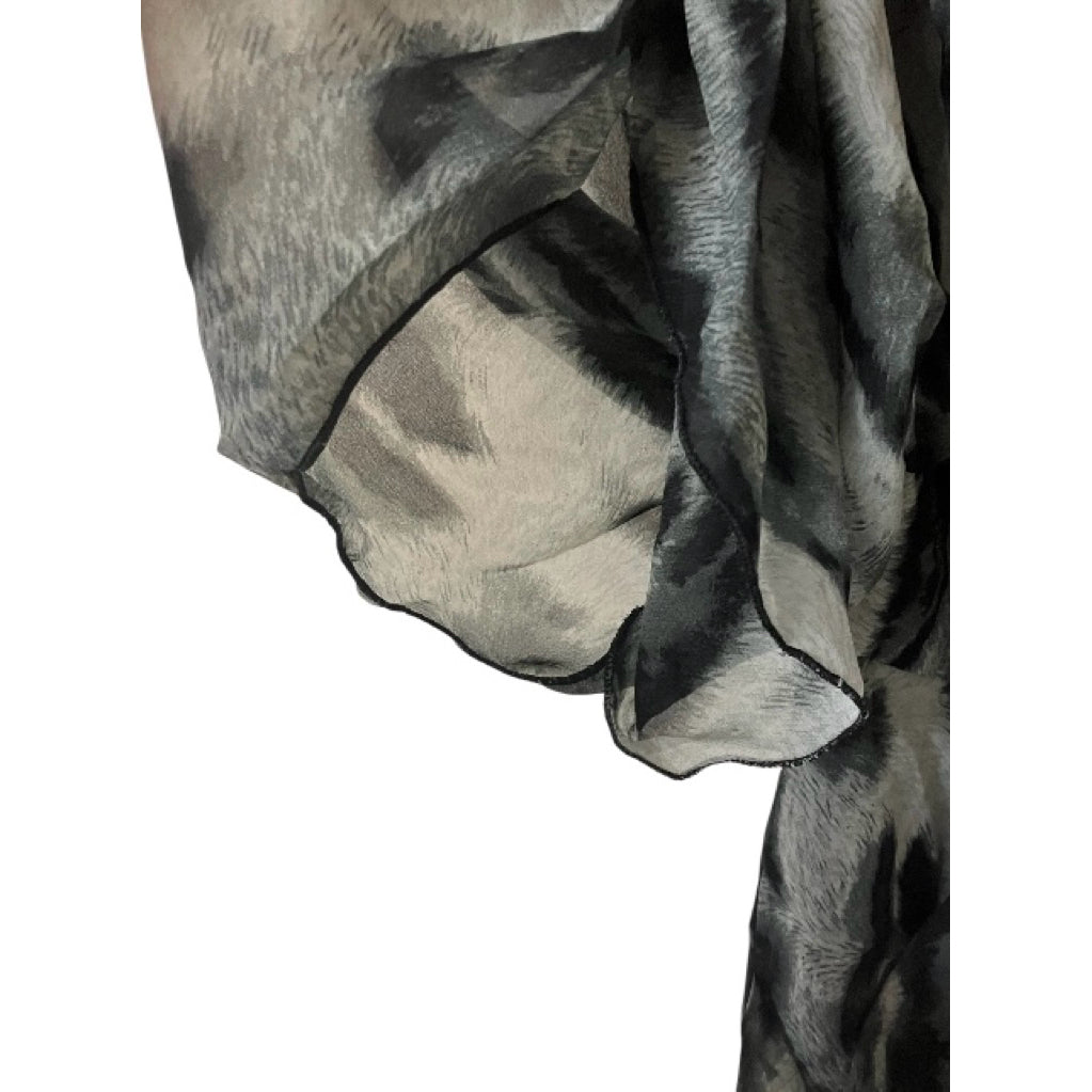 MAX MARA 黑白灰 渲染 造型 洋裝