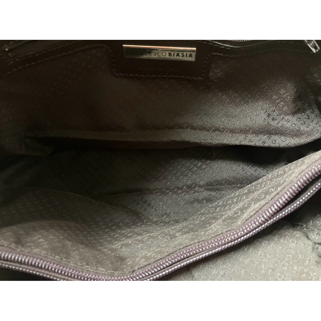 FRANCESCO BIASIA 磨砂牛皮 流蘇 手提 肩背包