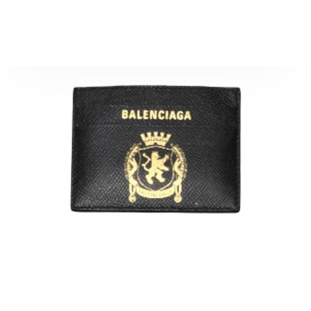 BALENCIAGA 巴黎世家 PASSPORT 印花 燙金 卡夾 保證正品
