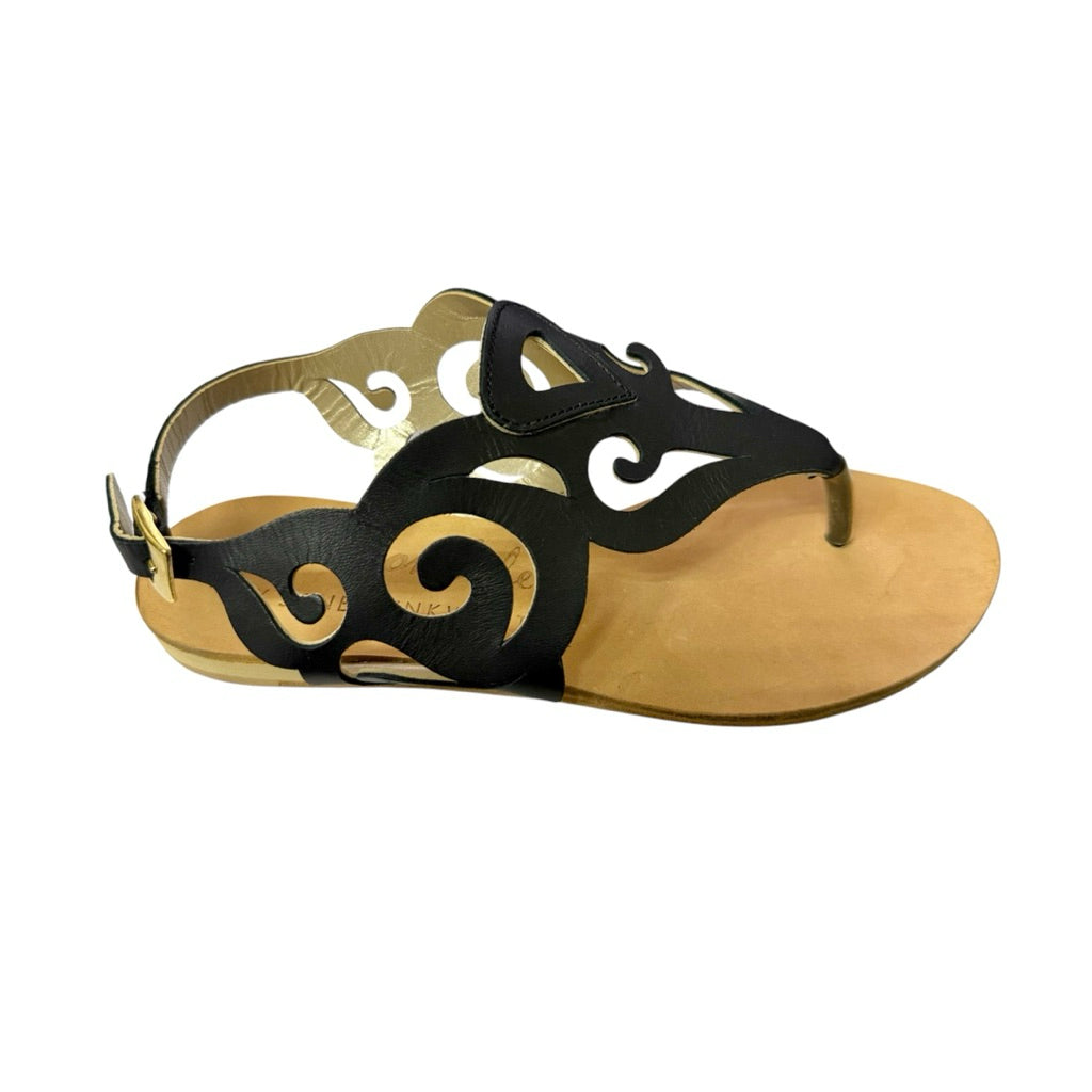 LONDON SOLE 孫芸芸愛牌 全新真皮拖鞋 涼鞋 保證正品