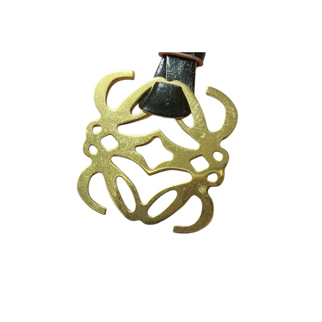 LOEWE 黑粉 蝴蝶結 老花 托特包 手提包 保證正品