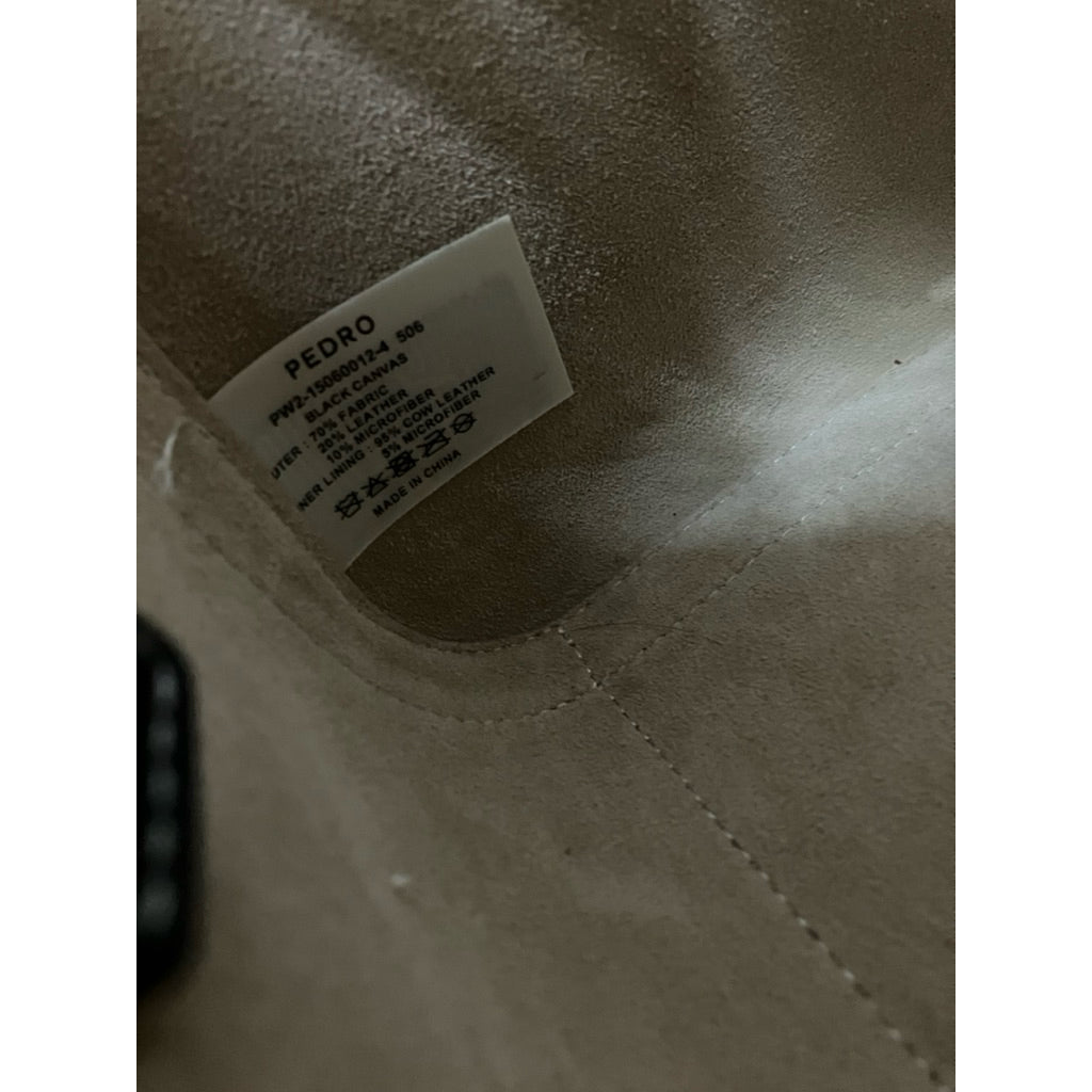 近新品❗️❗️❗️PEDRO DANA 黑色 帆布水桶包