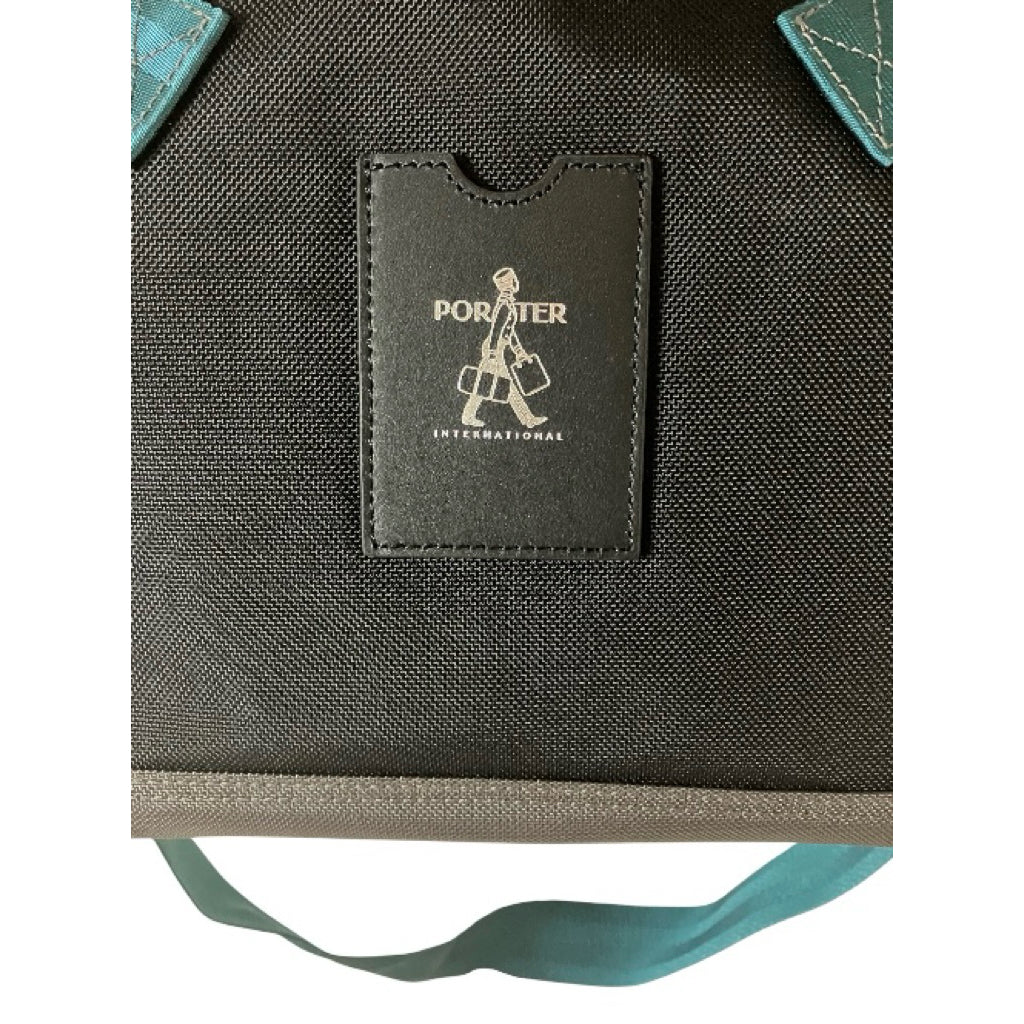 近新品❗️❗️❗️PORTER INTERNATIONAL 經典復古LUXY手提包(M) 黑紫綠