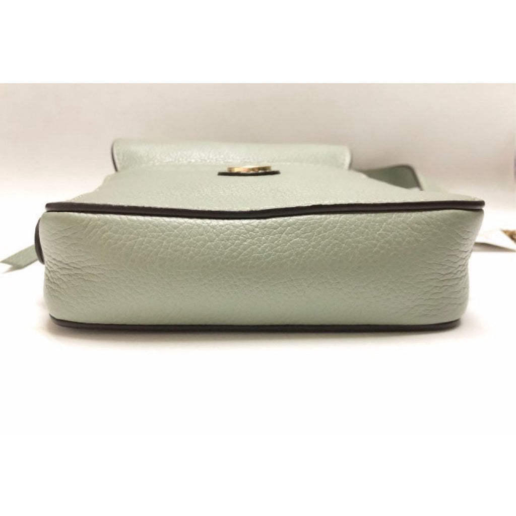SEE BY CHLOE MINI JOAN 莫蘭迪綠 小方包 真皮 麂皮 可斜背 有防塵袋 保證正品