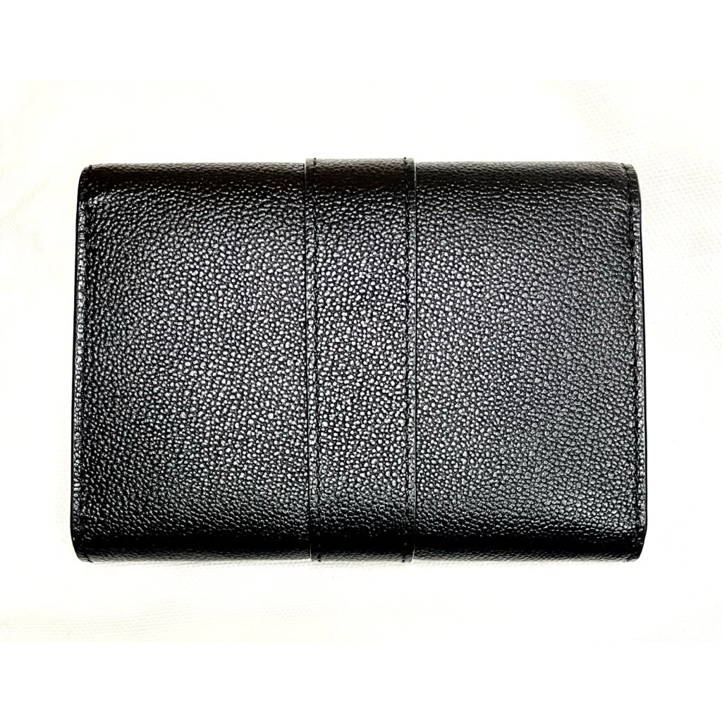 DELVAUX 德爾沃 黑色 荔枝紋 卡包 保證正品