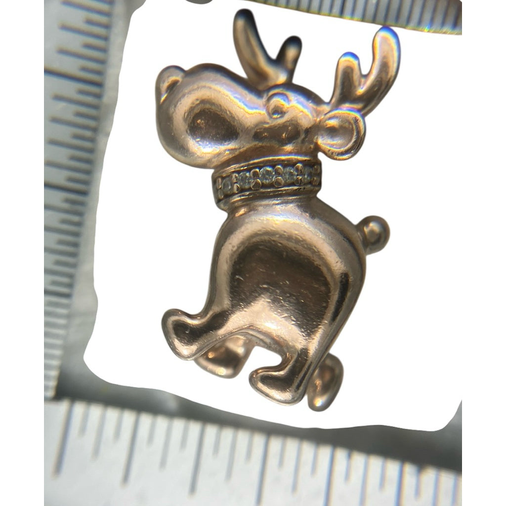 PANDORA 潘朵拉 金色 麋鹿 串珠 保證正品