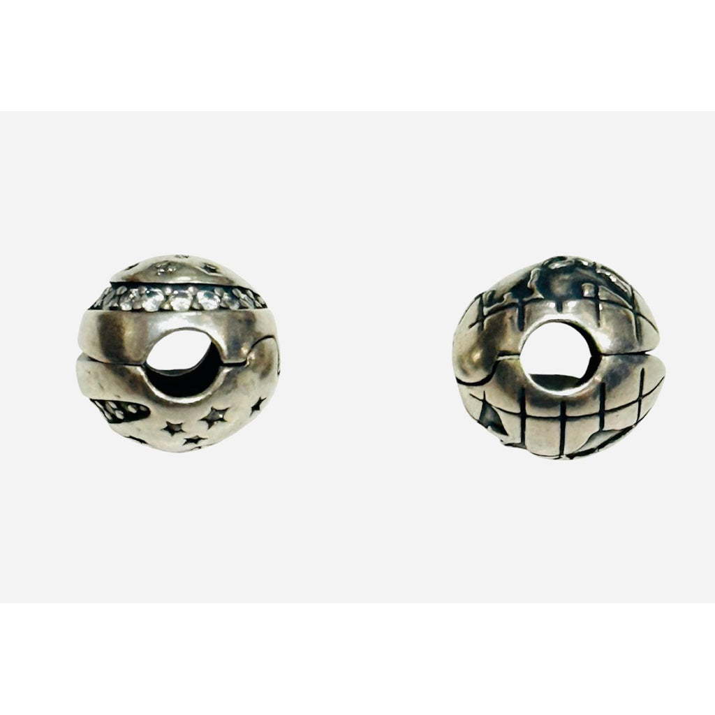 PANDORA 潘朵拉 固定釦 固定扣 星月 地圖 保證正品