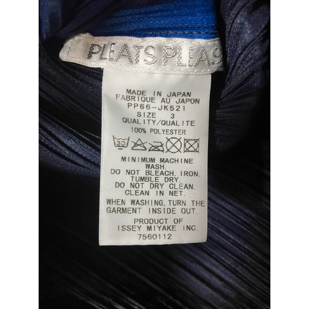 PLEATS PLEASE PP ISSEY MIYAKE 三宅 摺衣 皺褶 黑色 星座 假兩件 五分袖 3號 保證正品