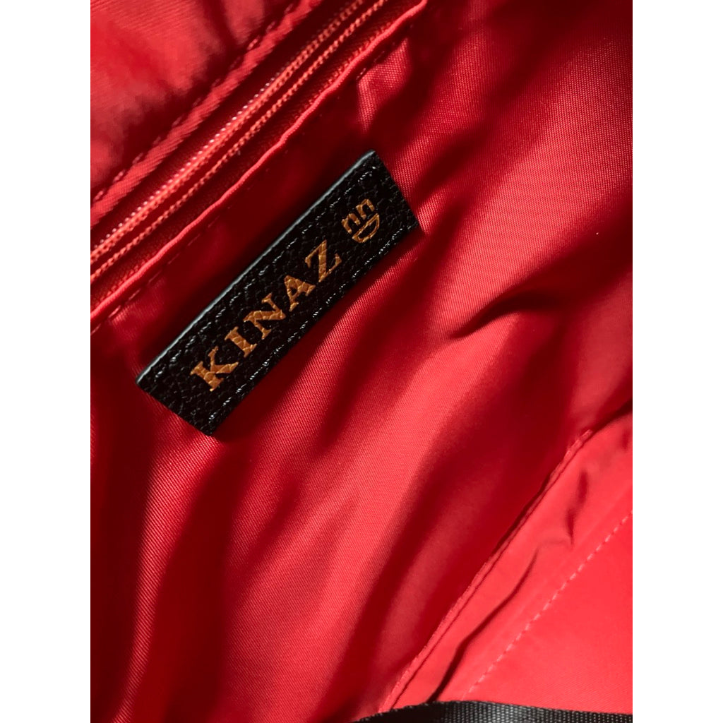 全新品❗️❗️❗️KINAZ 黑色 尼龍 手提 肩背 斜背 包