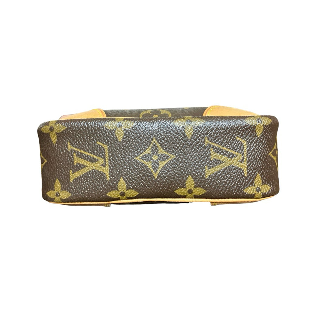 LV M46266 DANUBE 經典老花 直立式肩背 斜背小包 保證正品