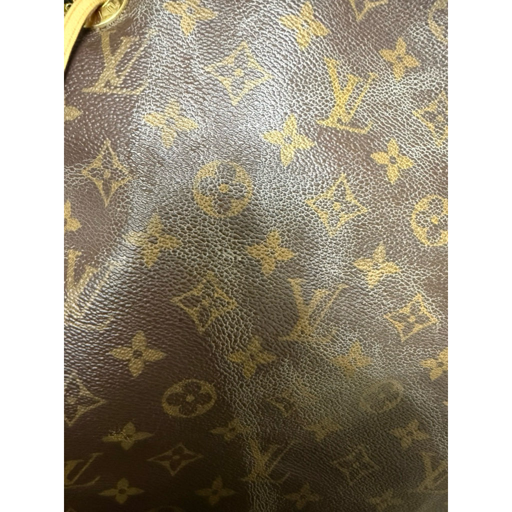 LV M40249 托特包 老花 保證100%正品