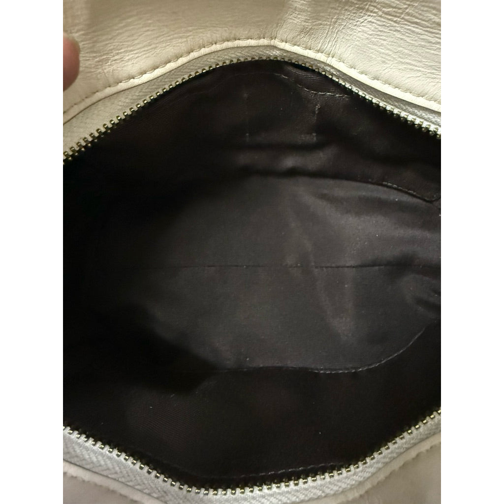 ⚠️請詳閱商品描述❗️COACH 白色 荔枝紋 小手提包 斜背包 保證正品
