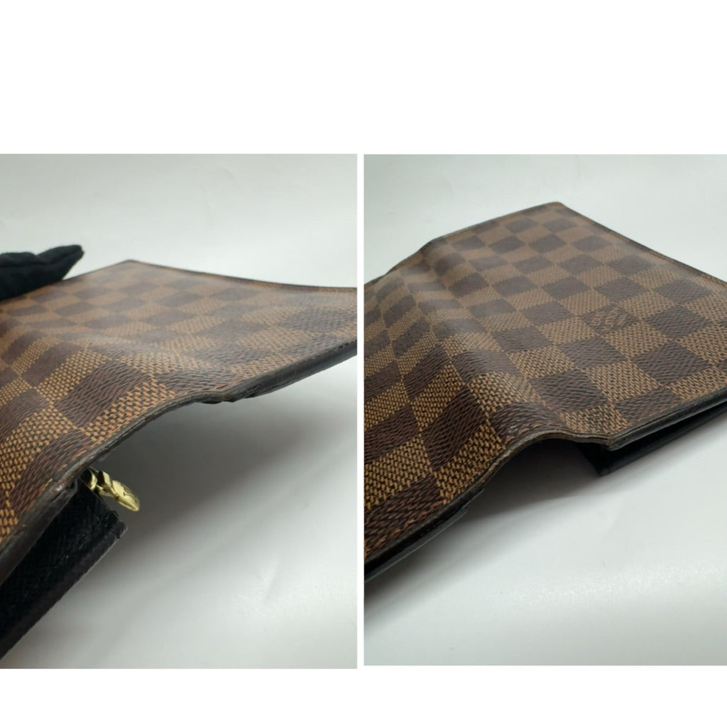 LV 經典 棋盤格 格紋 長夾 皮夾 保證正品