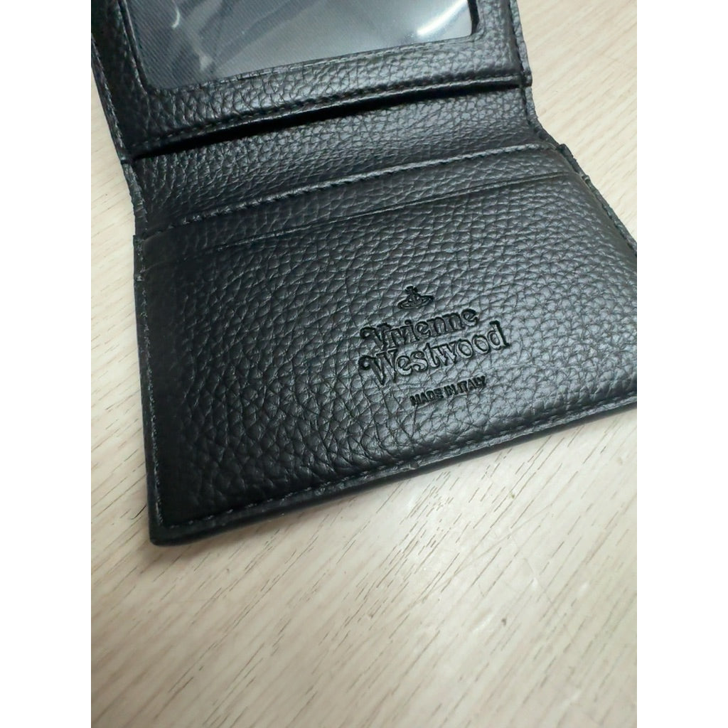 近全新 ~ Vivienne Westwood 卡片夾 兩折 卡夾 保證正品