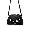 LULU GUINNESS 黑貓 荔枝紋 真皮 斜背包 保證正品