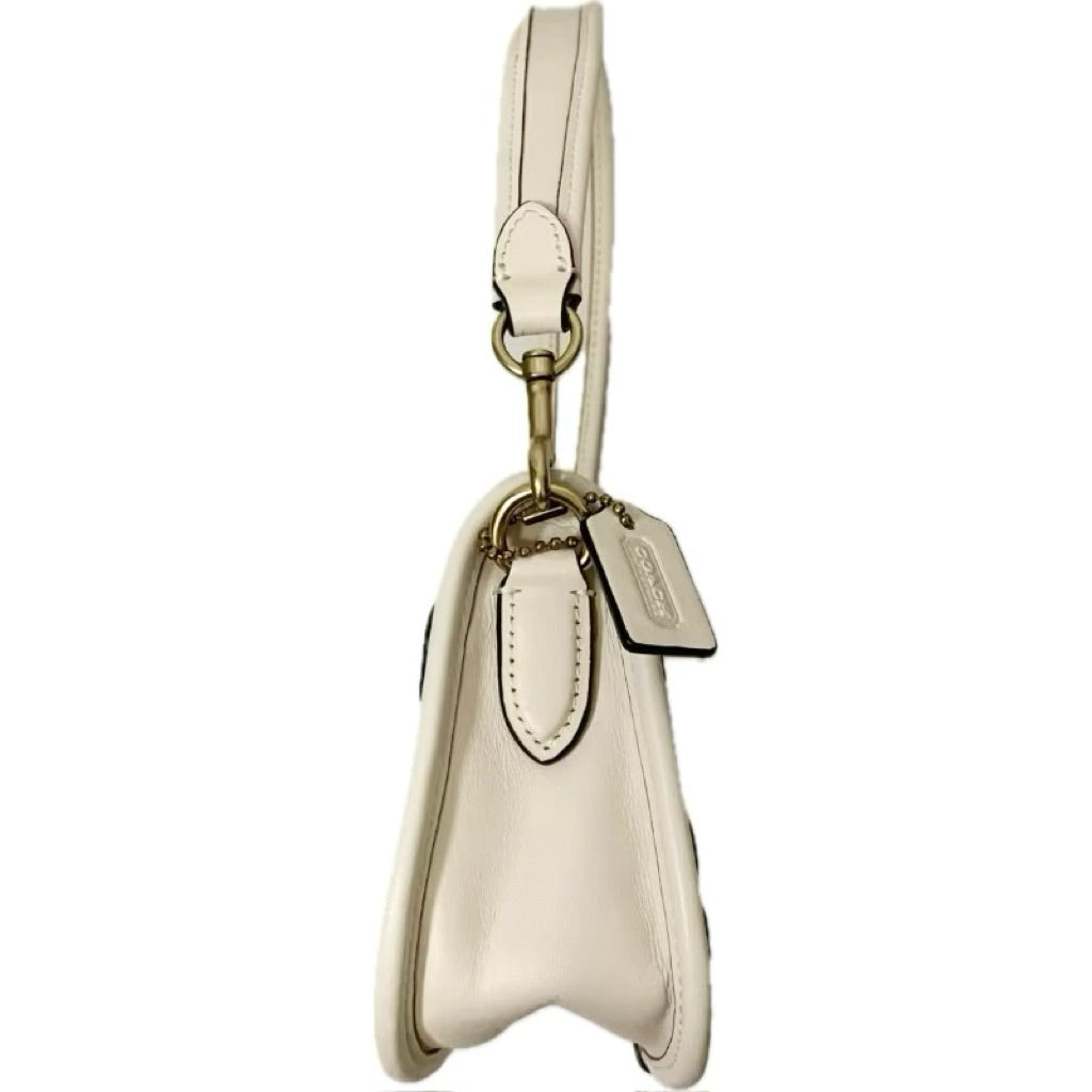 COACH C8535 SWINGER 腋下包 立體花朵小肩包 保證正品 近新品