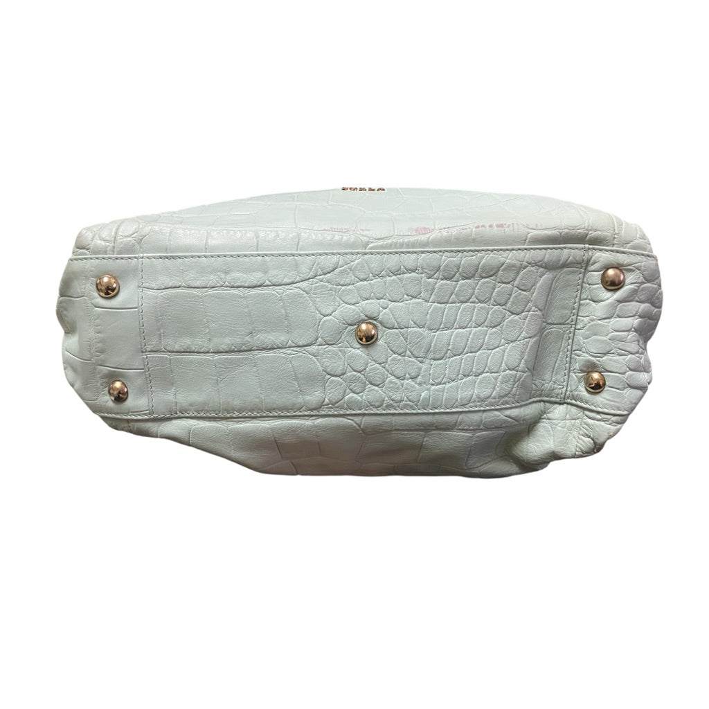 FURLA 淺湖水綠 手提 斜背包
