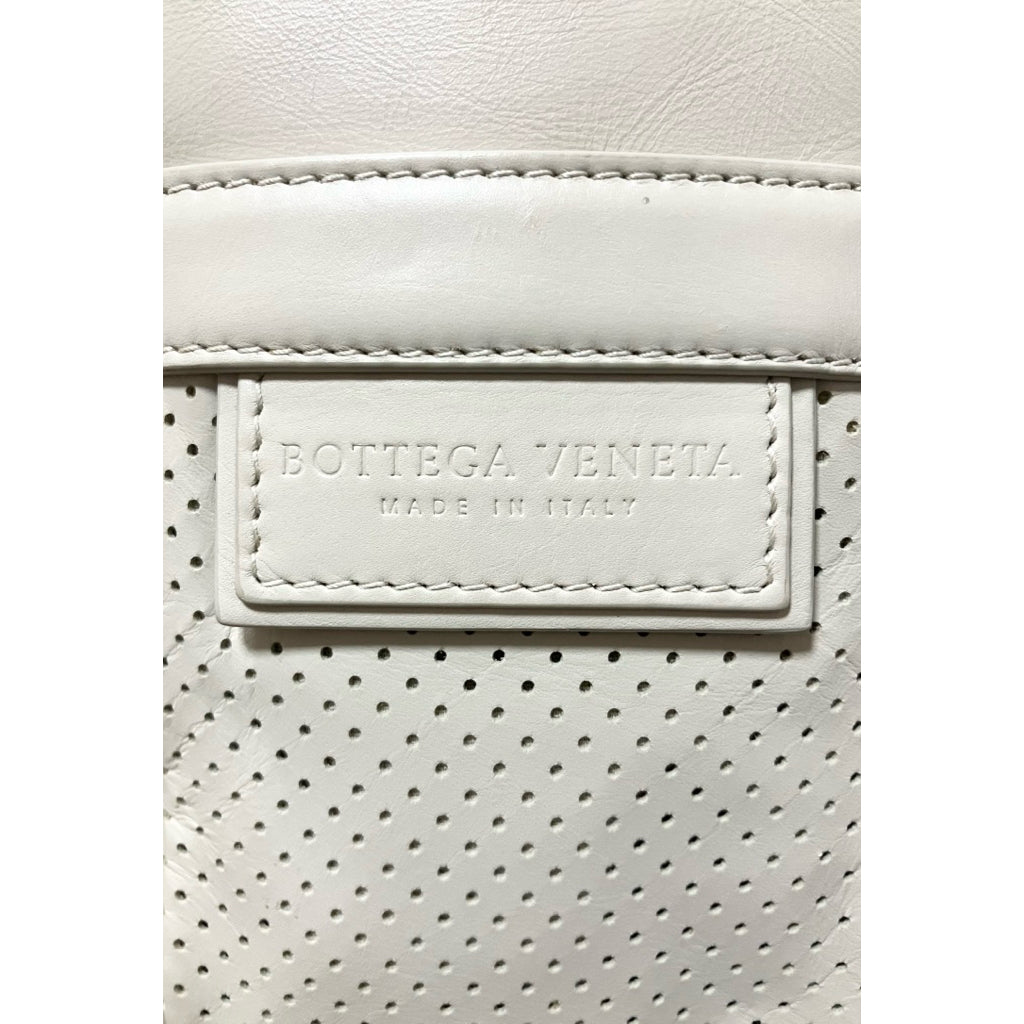 BOTTEGA VENETA 白色 小斜背包 保證正品