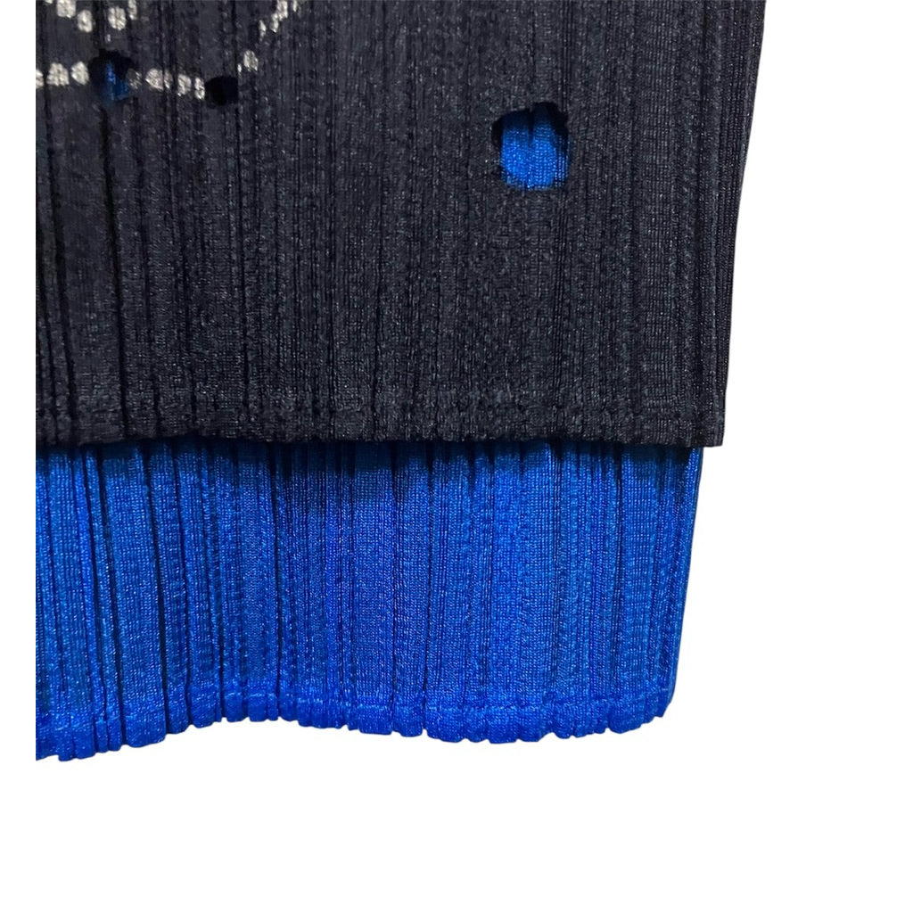 PLEATS PLEASE PP ISSEY MIYAKE 三宅 摺衣 皺褶 黑色 星座 假兩件 五分袖 3號 保證正品