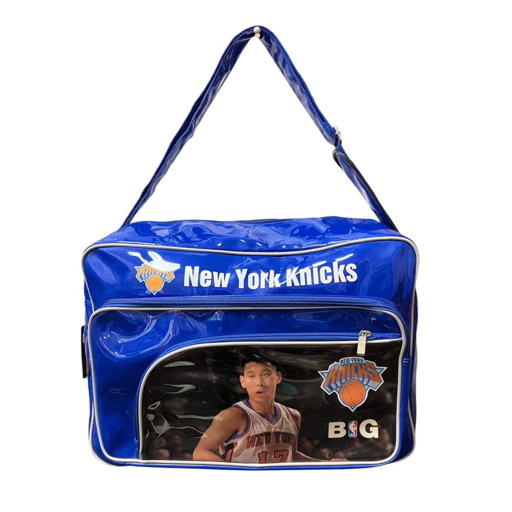 全新閒置品❗️❗️❗️NBA 紐約尼克隊 林書豪 大 側背袋