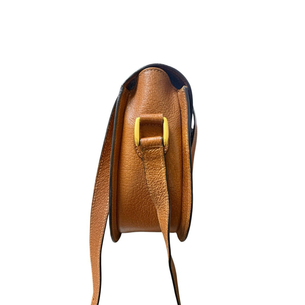 GUCCI BAMBOO 真皮 斜背包 保證正品