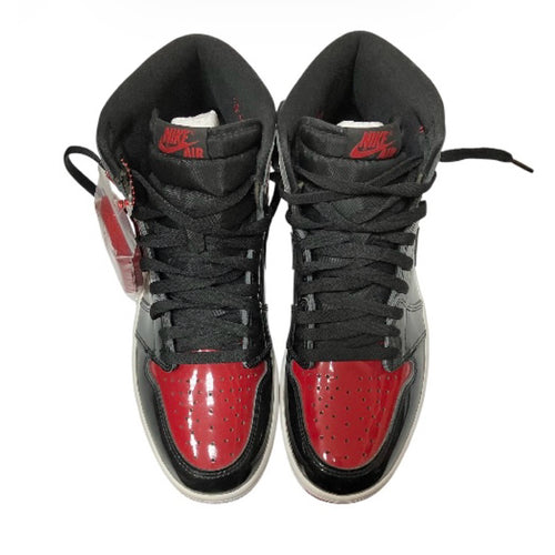AIR JORDAN 1 RETRO HIGH OG PATENT BRED 黑紅 漆皮 一代 高筒 保證正品