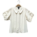 MARC BY MARC JACOBS 米色 壓褶 短袖 襯衫 保證正品