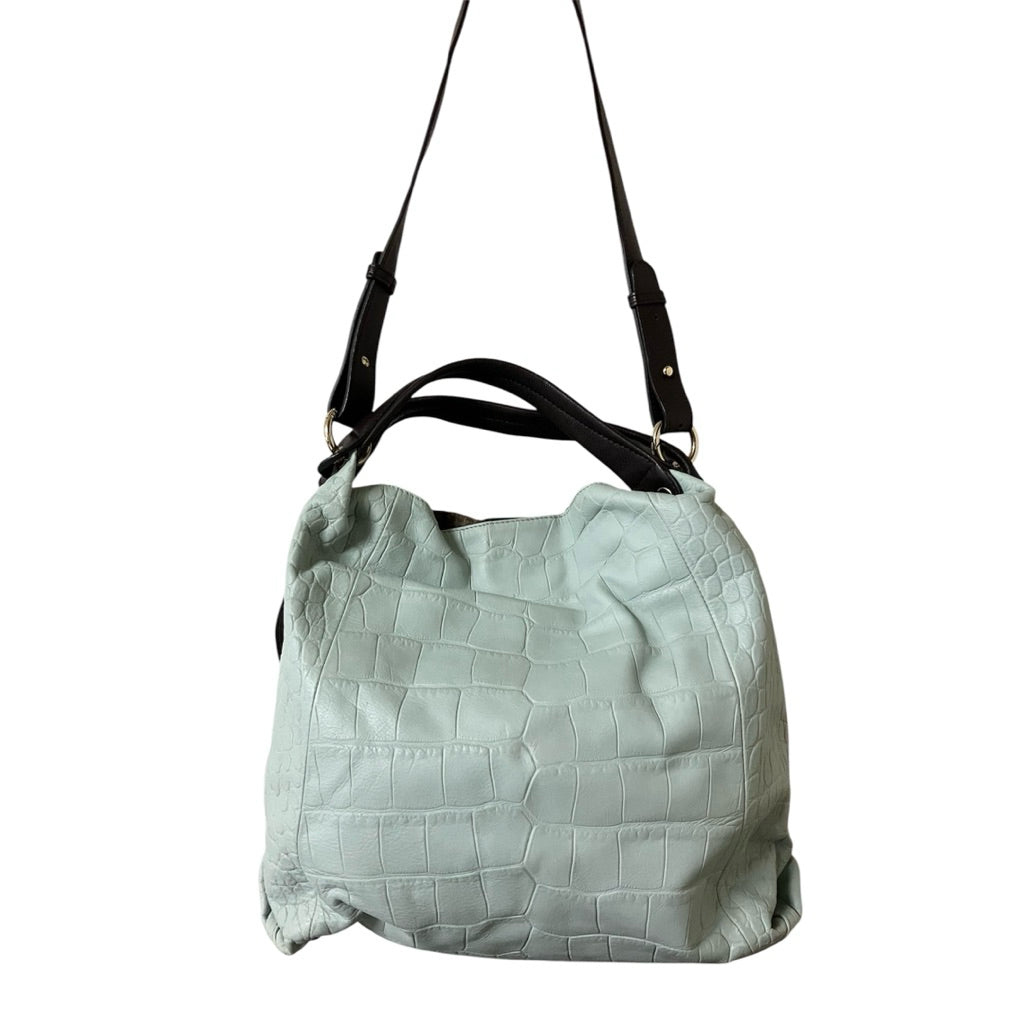 FURLA 淺湖水綠 手提 斜背包