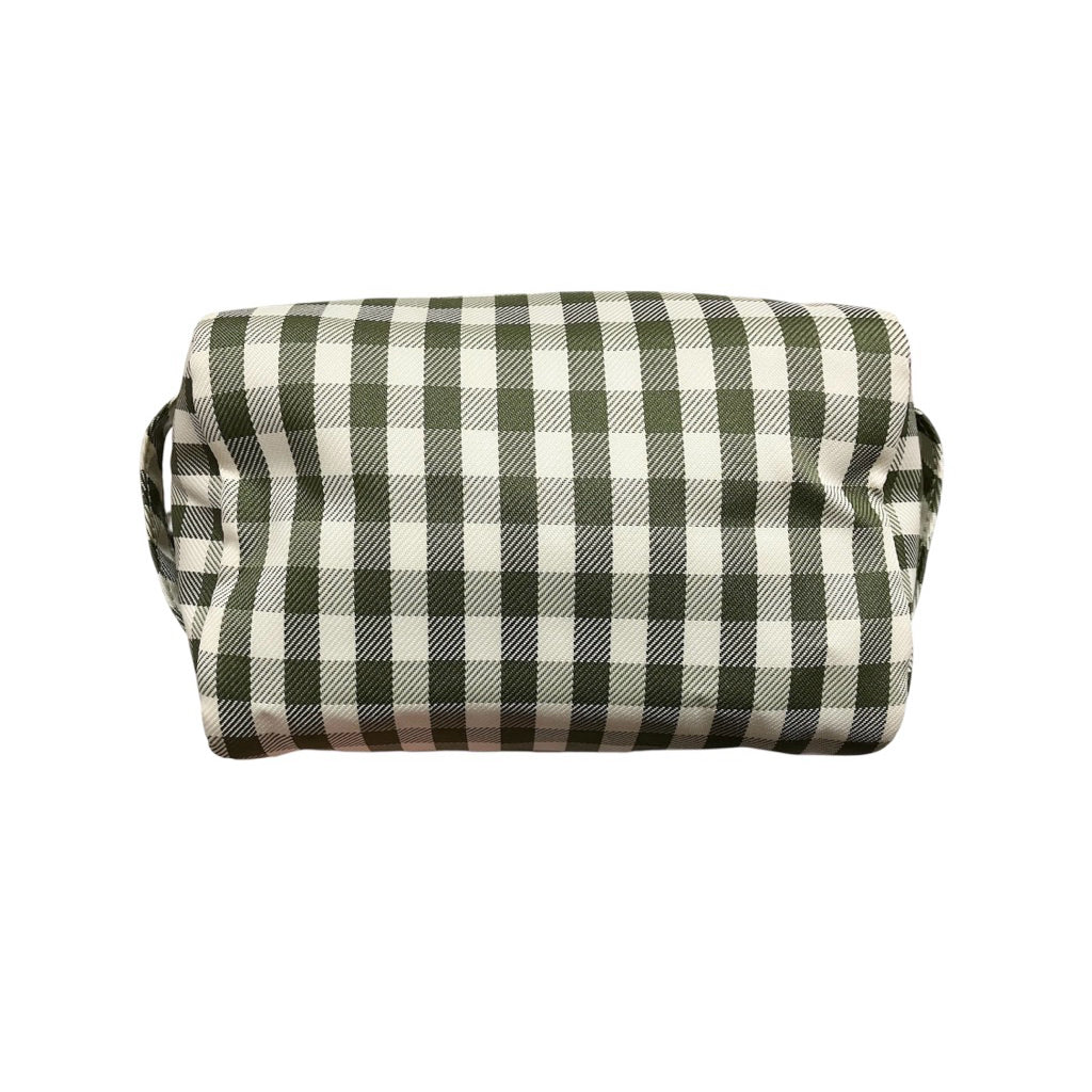 近新品❗️❗️❗️TORY BURCH 綠色 格紋 化妝包 保證正品