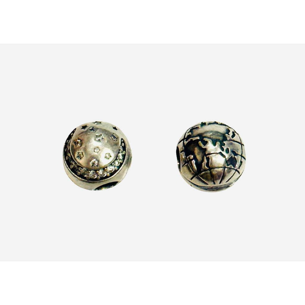 PANDORA 潘朵拉 固定釦 固定扣 星月 地圖 保證正品