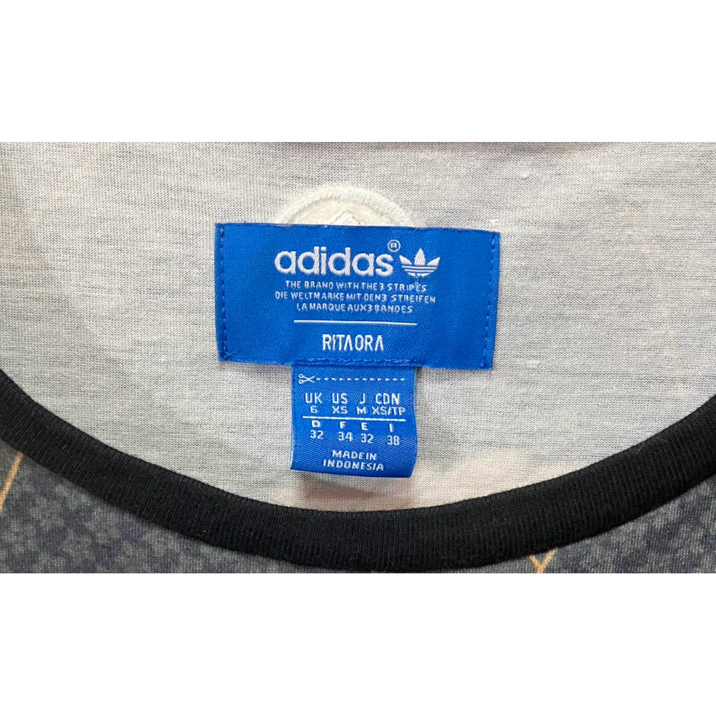 ADIDAS 愛迪達 RITA ORA 聯名 和服 印花 無袖 背心 保證正品