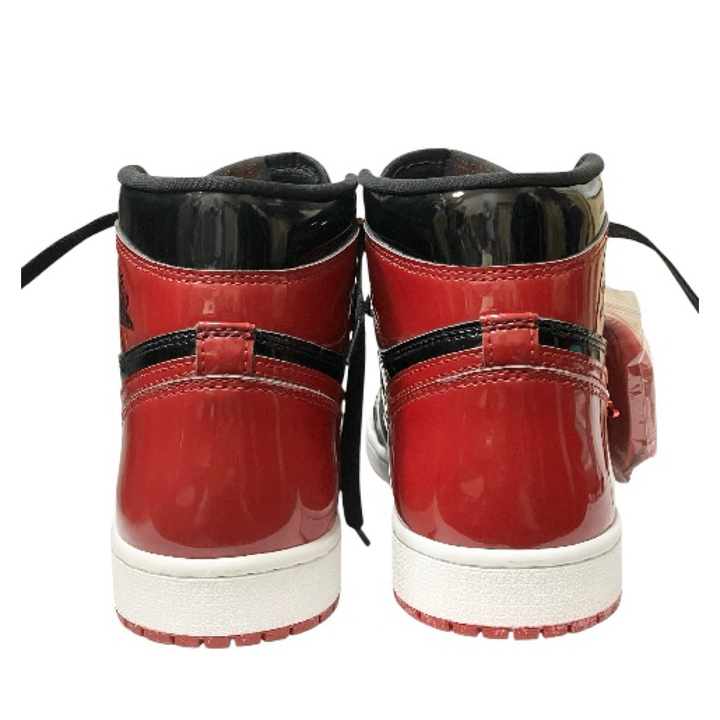 AIR JORDAN 1 RETRO HIGH OG PATENT BRED 黑紅 漆皮 一代 高筒 保證正品