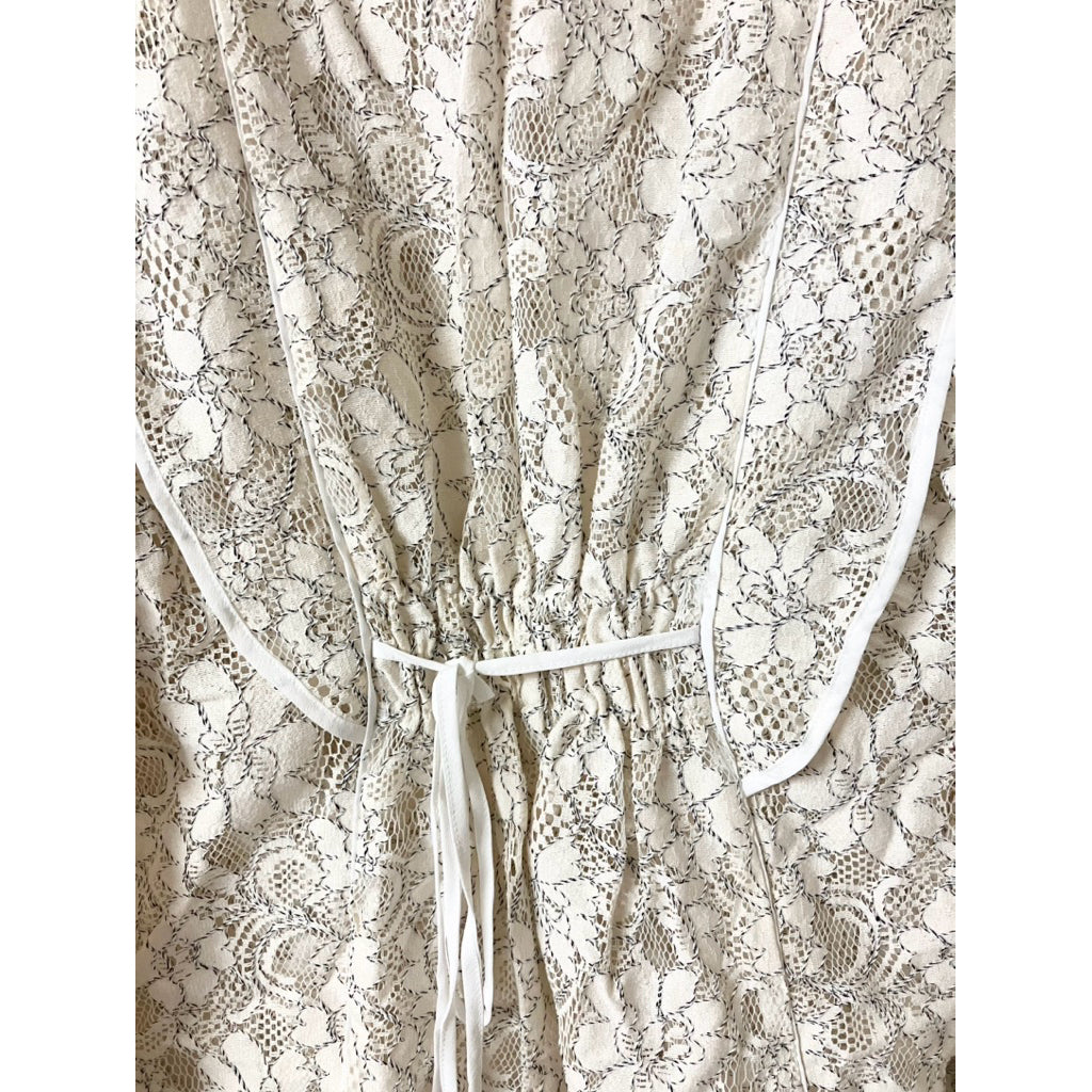 全新品❗️❗️❗️LAHEE 正韓 白色 蕾絲 長袖 上衣