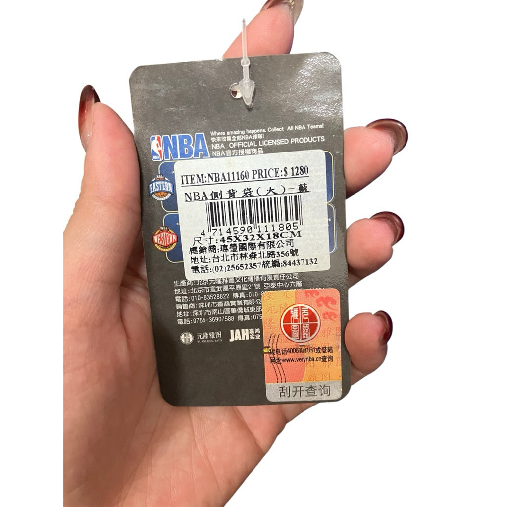 全新閒置品❗️❗️❗️NBA 紐約尼克隊 林書豪 大 側背袋