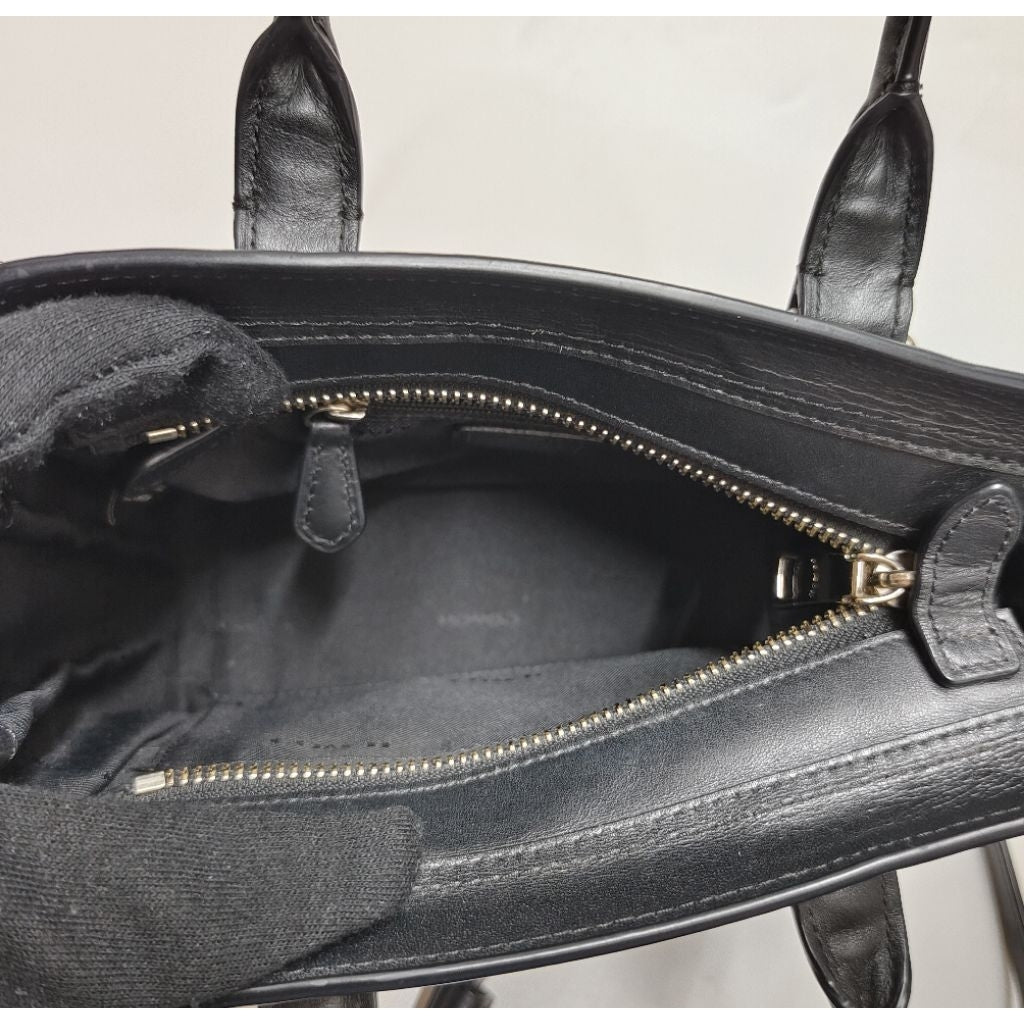 COACH 蔻馳 37444 SWAGGER 21 手提包 斜背包 小包 黑色 保證正品