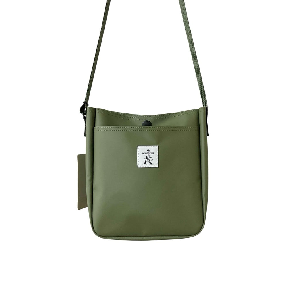 近新品❗️❗️❗️PORTER INTERNATIONAL 綠色 個性側背包