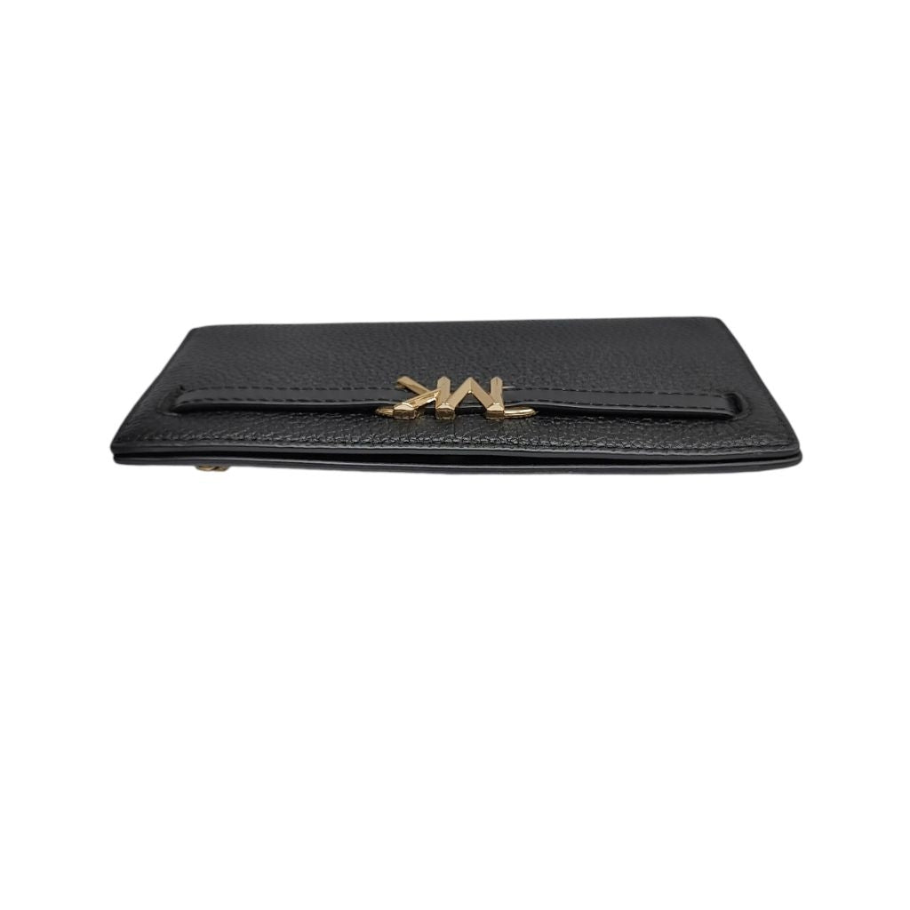 MICHAEL KORS MK 長夾 荔枝紋 黑色 保證正品